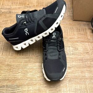 On running shoes. Men’s size 10.5. Worn twice.